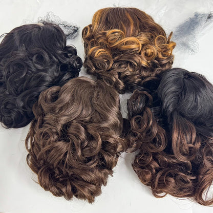 La Parisienne Bouncy — Perruque 5x5 HD Lace Closure Carré Loose Wave (Densité 250% - 14")