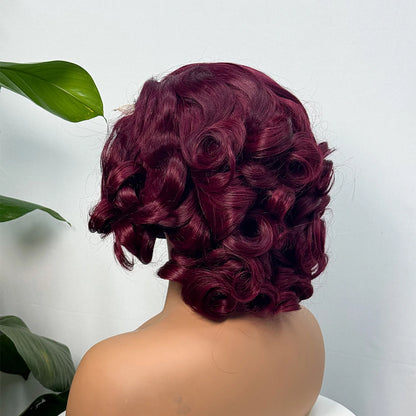 The Divine Curl — 5x5 Lace Closure Loose Bouncy Wig (Supreme Density 330%)