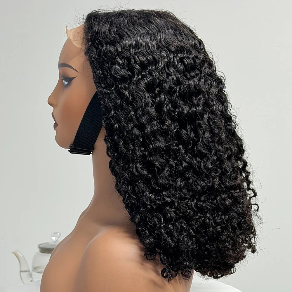 The Imperial Pixie — 5x5 Lace Closure Long Jerry Curly Wig (Supreme Density 330%)