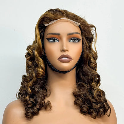 La Royale Bouncy — Perruque 4x4 Lace Closure Loose Wave (Densité Suprême 300% - 22")