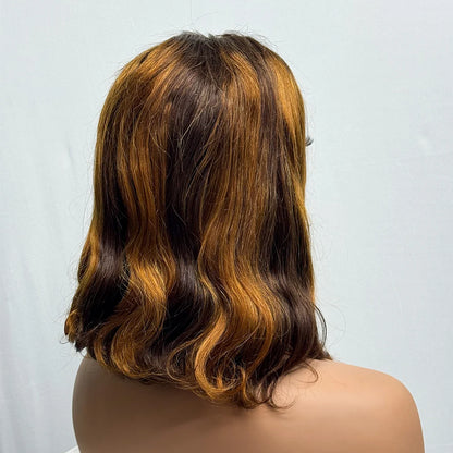 La Voluptueuse Body Wave — Perruque 4x4 Lace Closure Ondulée (Densité 230%)