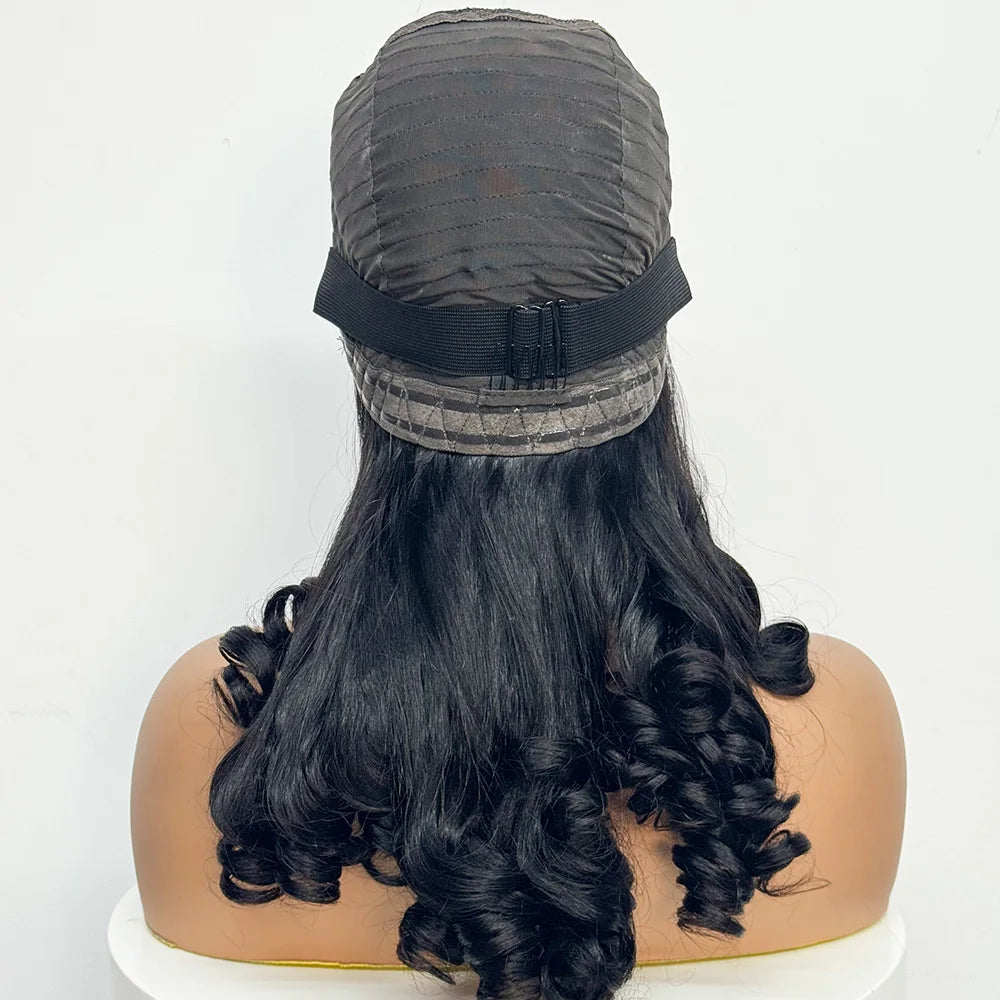 La Volcanique Spirale — Perruque 5x5 HD Lace Closure Spiral Curl (Densité Suprême 300% - 22")