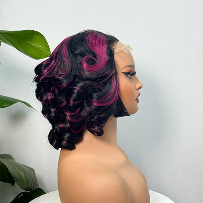 The Divine Curl — 5x5 Lace Closure Loose Bouncy Wig (Supreme Density 330%)