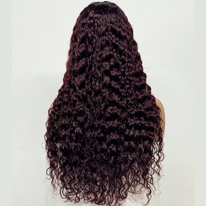 The Supreme Cascade — 4x4 HD Lace Closure Deep Water Wave Wig (Supreme Density 300% - 28")