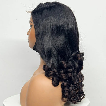 La Volcanique Spirale — Perruque 5x5 HD Lace Closure Spiral Curl (Densité Suprême 300% - 22")