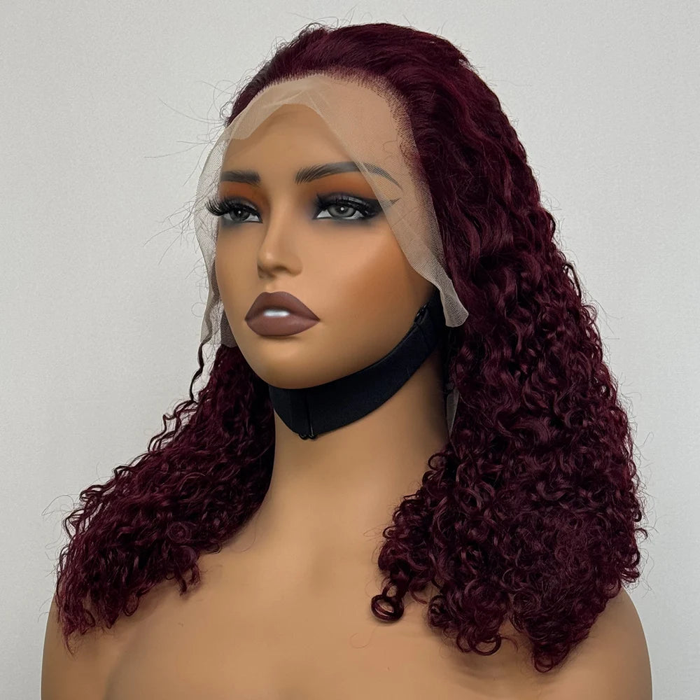The Pixie Crown — 13x4 Lace Frontal Short Kinky Curly Wig (Density 300%)