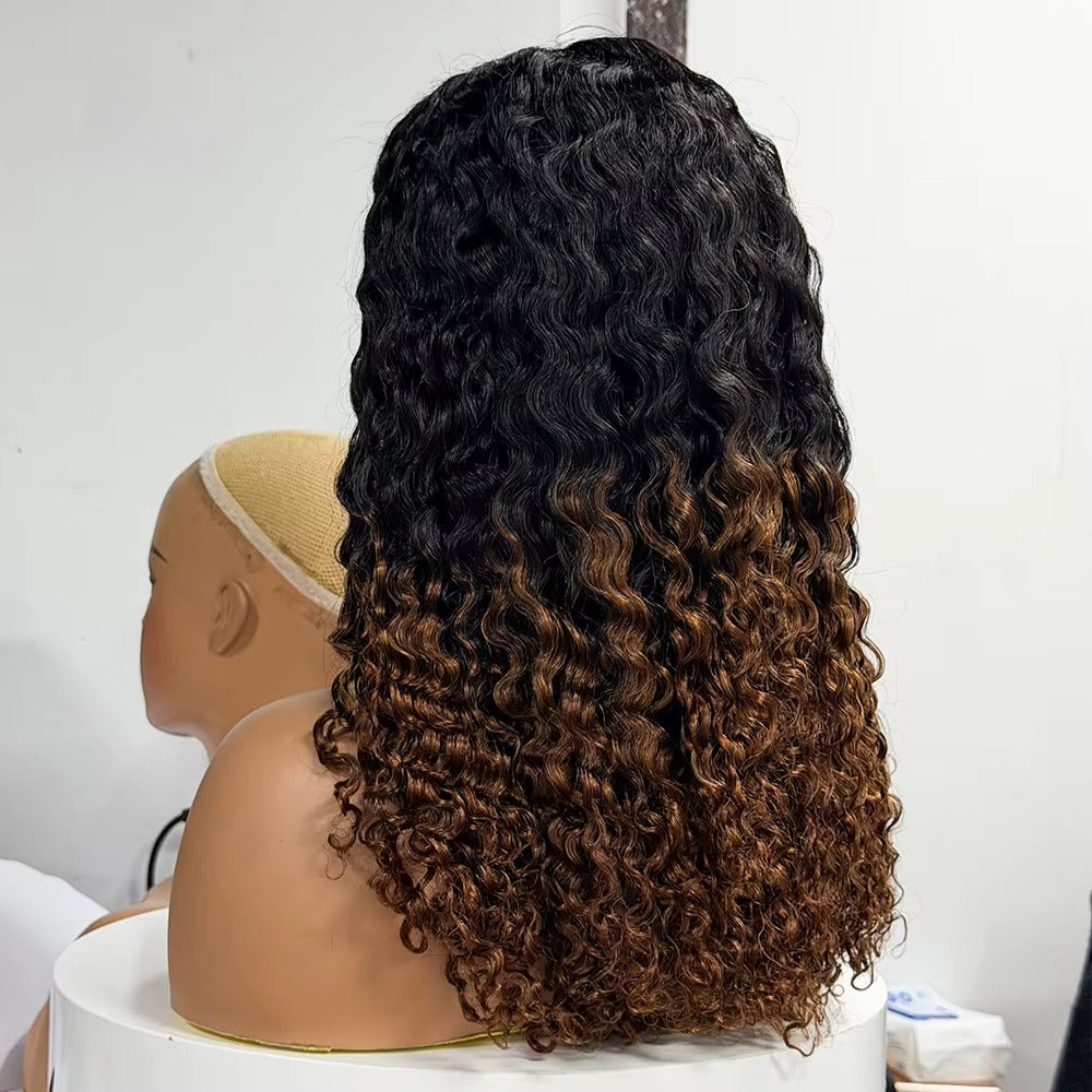 The Captivating Water Wave — 4x4 HD Lace Closure Wavy Wig (Density 280%)