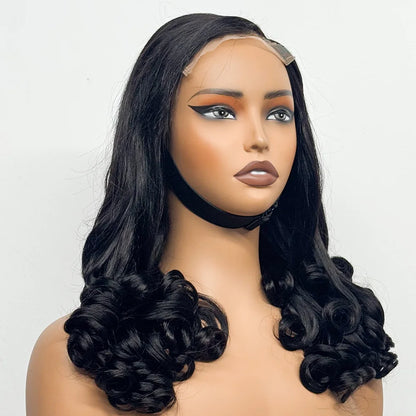 La Volcanique Spirale — Perruque 5x5 HD Lace Closure Spiral Curl (Densité Suprême 300% - 22")