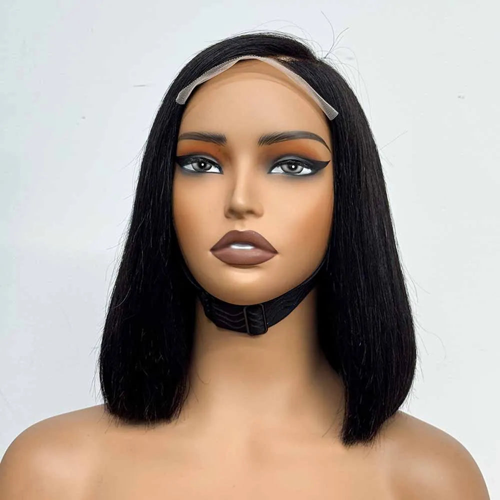 Le Bob C-Part — Perruque Carré 5x5 HD Lace Closure Bone Straight (Densité Suprême 280%)