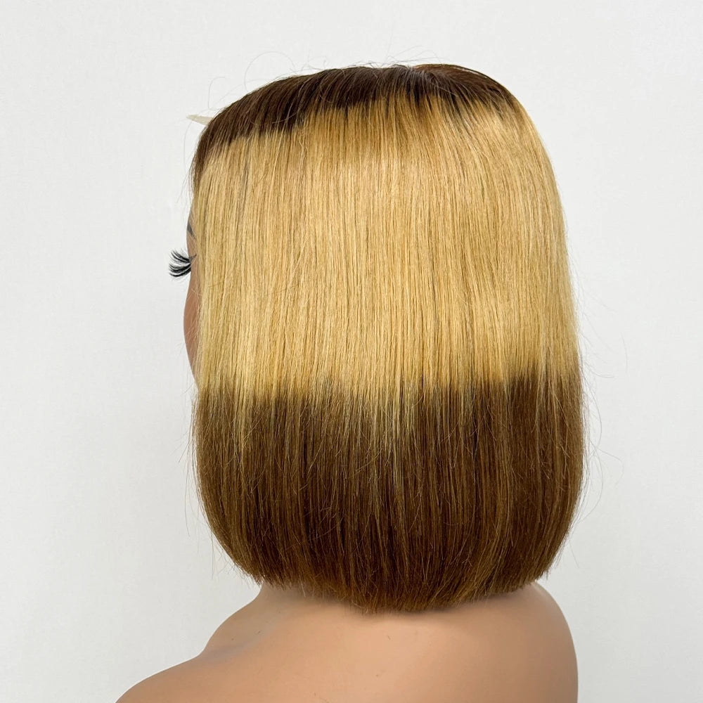 Le Carré Céleste — Perruque Bob 2x6 HD Lace Closure Bone Straight (Densité 250%)