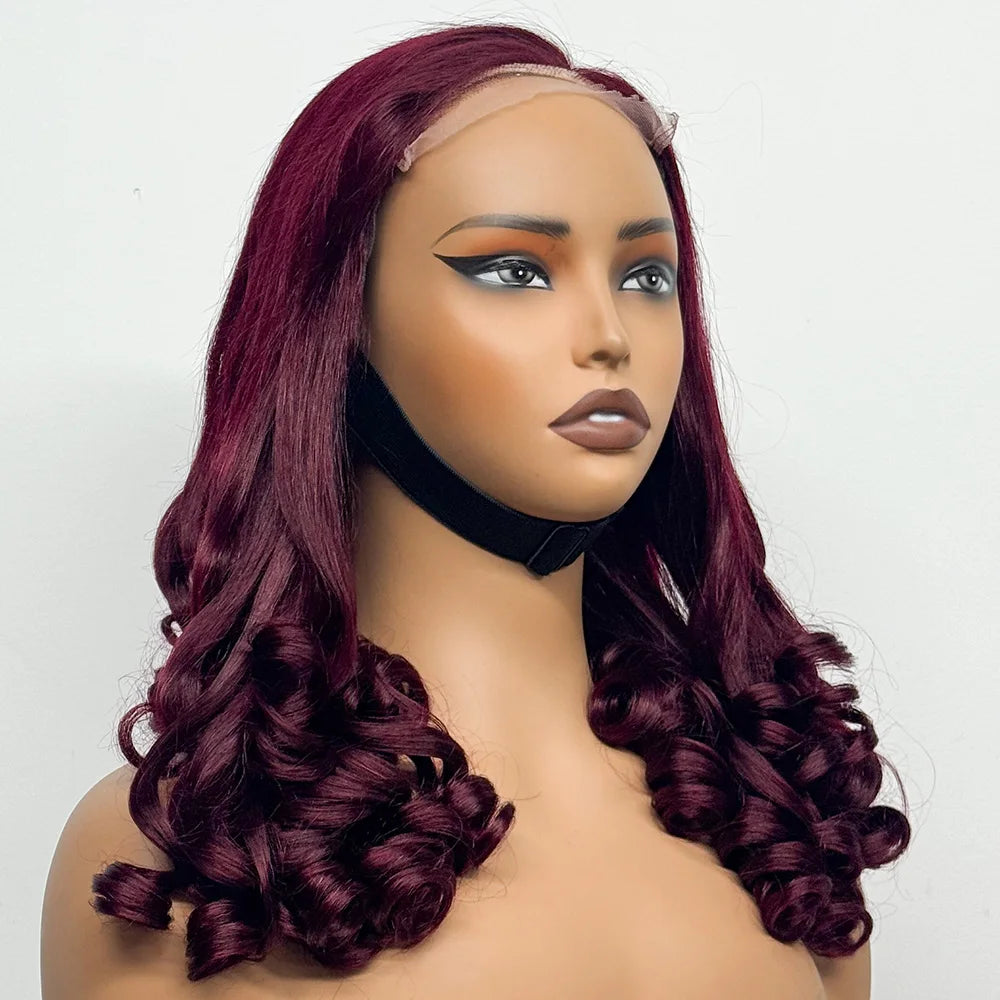 La Volcanique Spirale — Perruque 5x5 HD Lace Closure Spiral Curl (Densité Suprême 300% - 22")