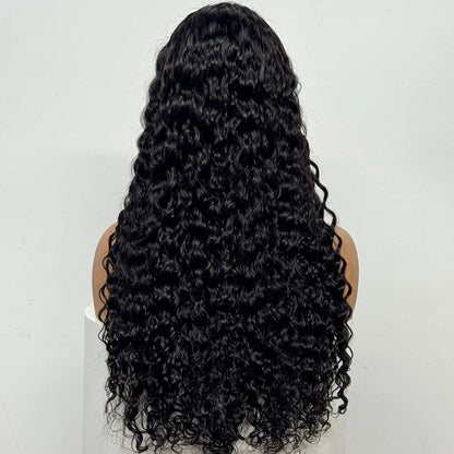 The Supreme Cascade — 4x4 HD Lace Closure Deep Water Wave Wig (Supreme Density 300% - 28")