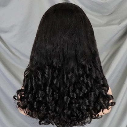 La Volcanique Fumi — Perruque 13x4 HD Lace Frontal Loose Bouncy (Densité 300%)