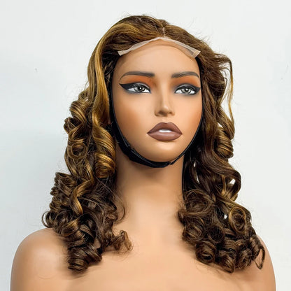 La Royale Bouncy — Perruque 4x4 Lace Closure Loose Wave (Densité Suprême 300% - 22")