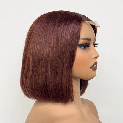 Le Carré Céleste — Perruque Bob 2x6 HD Lace Closure Bone Straight (Densité 250%)