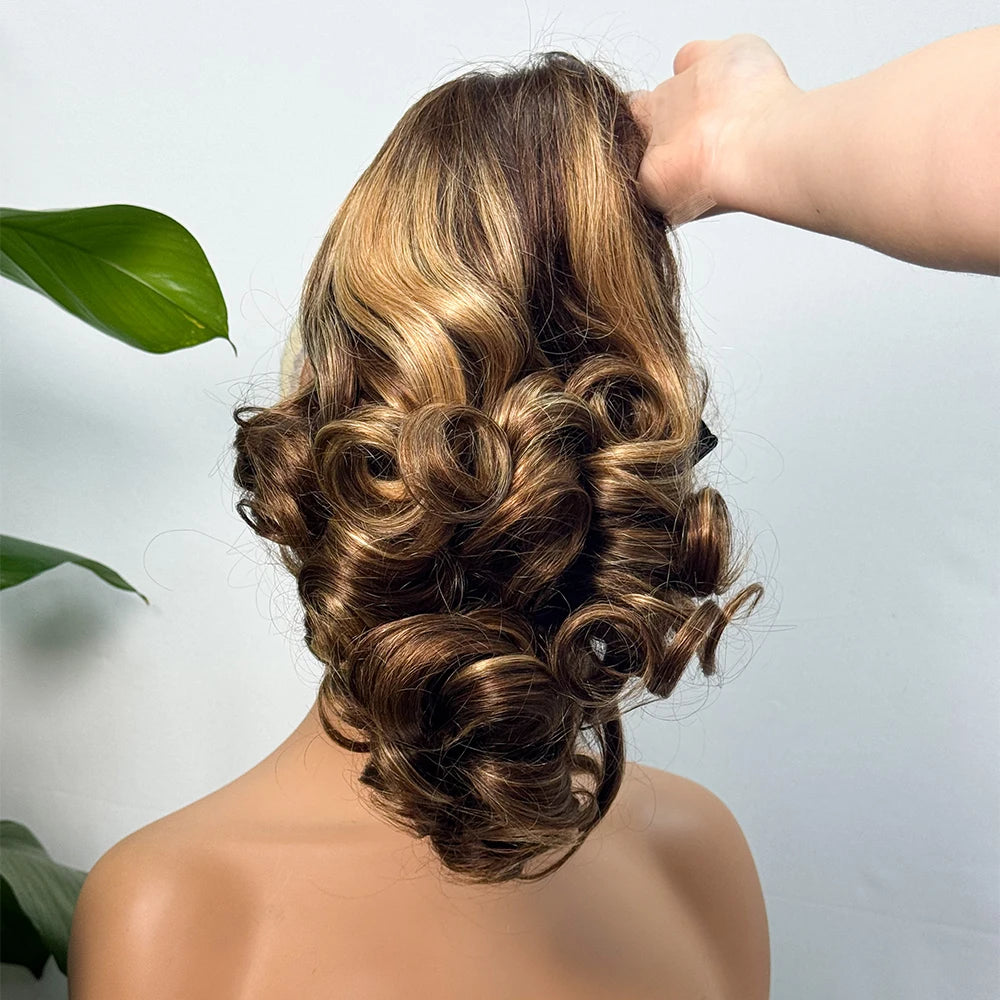 The Divine Curl — 5x5 Lace Closure Loose Bouncy Wig (Supreme Density 330%)