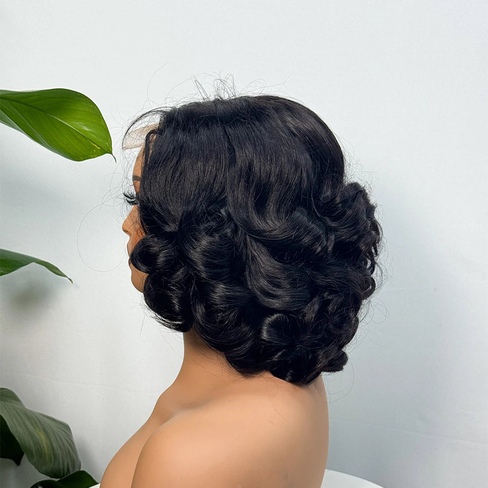 The Divine Curl — 5x5 Lace Closure Loose Bouncy Wig (Supreme Density 330%)