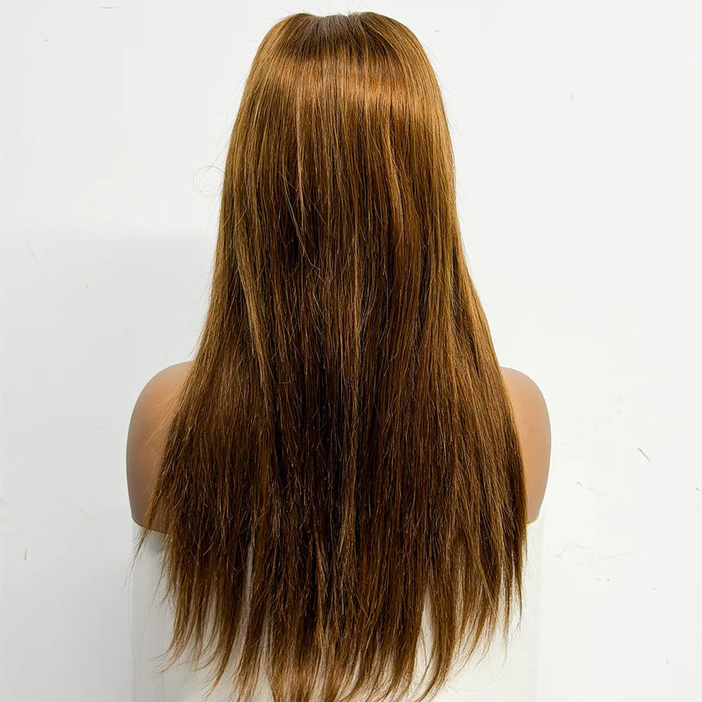 The Majestic Smooth — 4x4 Lace Closure Straight Wig (Supreme Density 280% - 22")