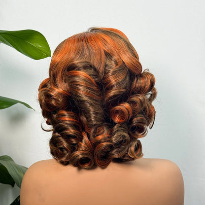The Divine Curl — 5x5 Lace Closure Loose Bouncy Wig (Supreme Density 330%)