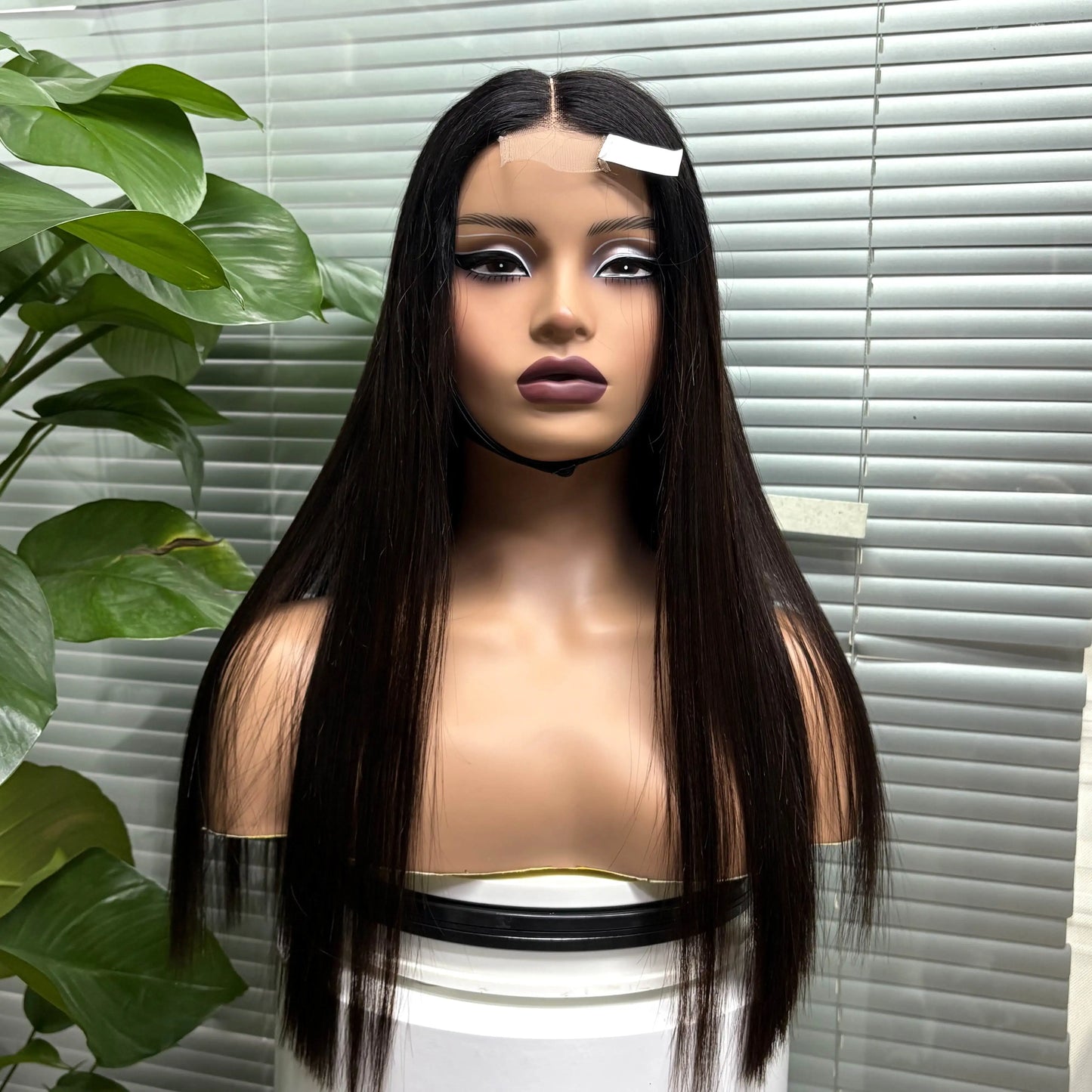 The Divine Straight — 2x6 HD Lace Closure Colored Wig (Density 300%)