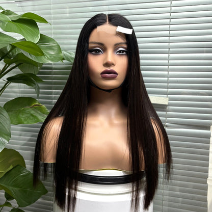 The Divine Straight — 2x6 HD Lace Closure Colored Wig (Density 300%)