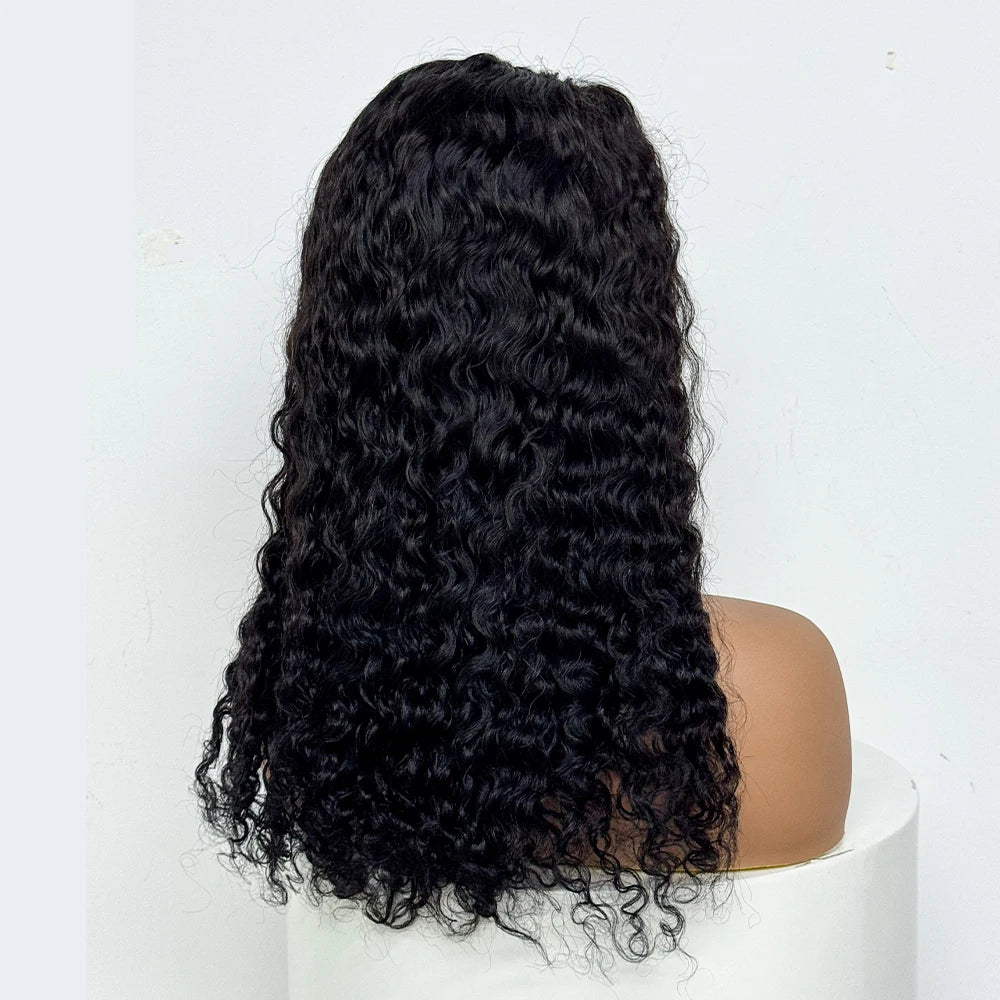 The Captivating Water Wave — 4x4 Lace Closure Wavy Wig (Density 250%)