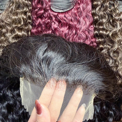 La Somptueuse Curly — Perruque 5x5 HD Lace Closure Super Curly (Densité Suprême 300%)