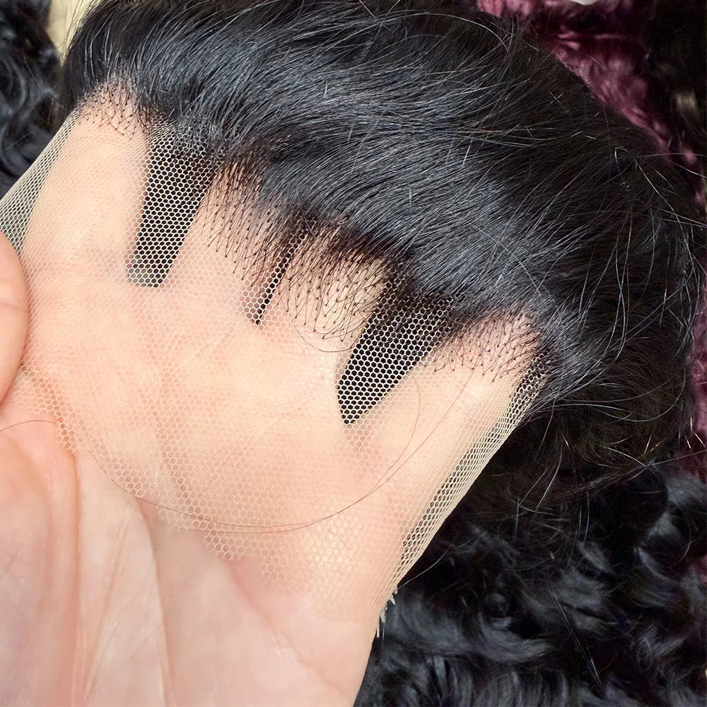 The Ebony Mermaid — 13x4 HD Lace Frontal Water Wave Wig (Density 300%)