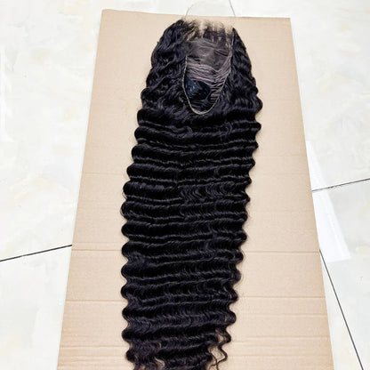 La Sirène Absolue — Perruque 5x5 HD Lace Frontal Deep Wave (Densité Suprême 300%)