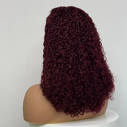 The Pixie Crown — 13x4 Lace Frontal Short Kinky Curly Wig (Density 300%)