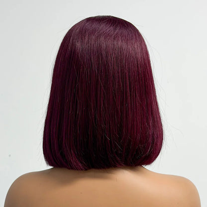 Le Bob Express — Demi-Perruque Headband Bone Straight (Densité 250% - 8")