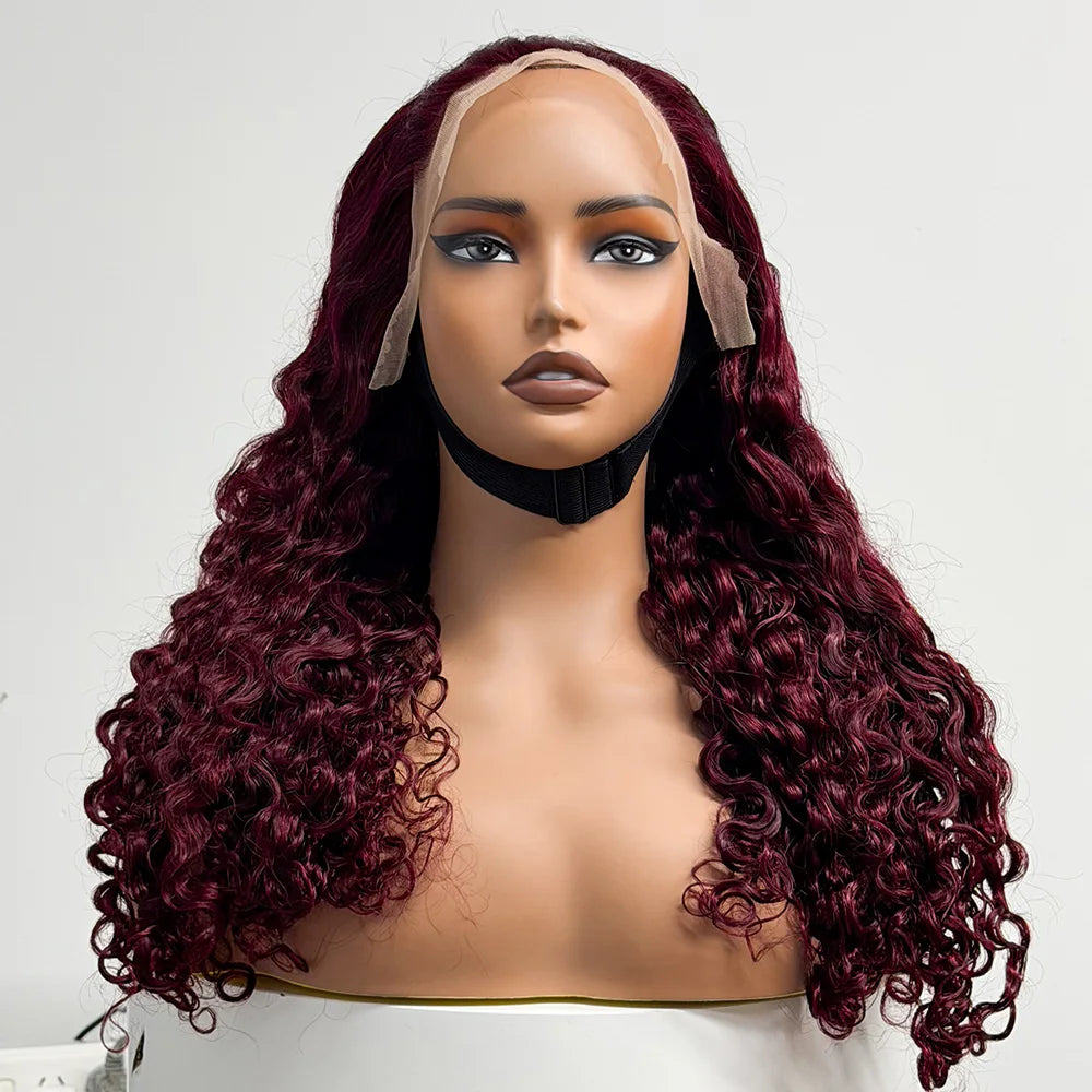 The Ebony Mermaid — 13x4 HD Lace Frontal Water Wave Wig (Density 300%)