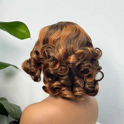 The Divine Curl — 5x5 Lace Closure Loose Bouncy Wig (Supreme Density 330%)