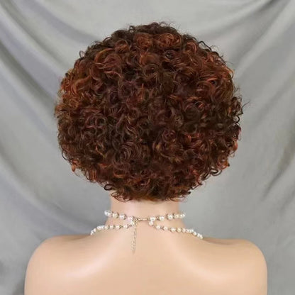 La Pixie Divine — Perruque 13x4 Lace Frontal Kinky Curly (Densité 180%)