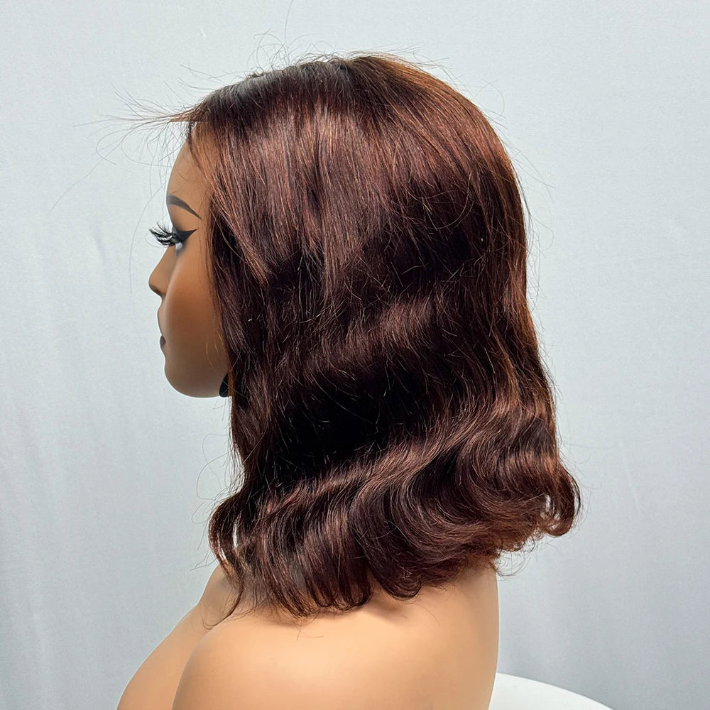 La Voluptueuse Body Wave — Perruque 4x4 Lace Closure Ondulée (Densité 230%)