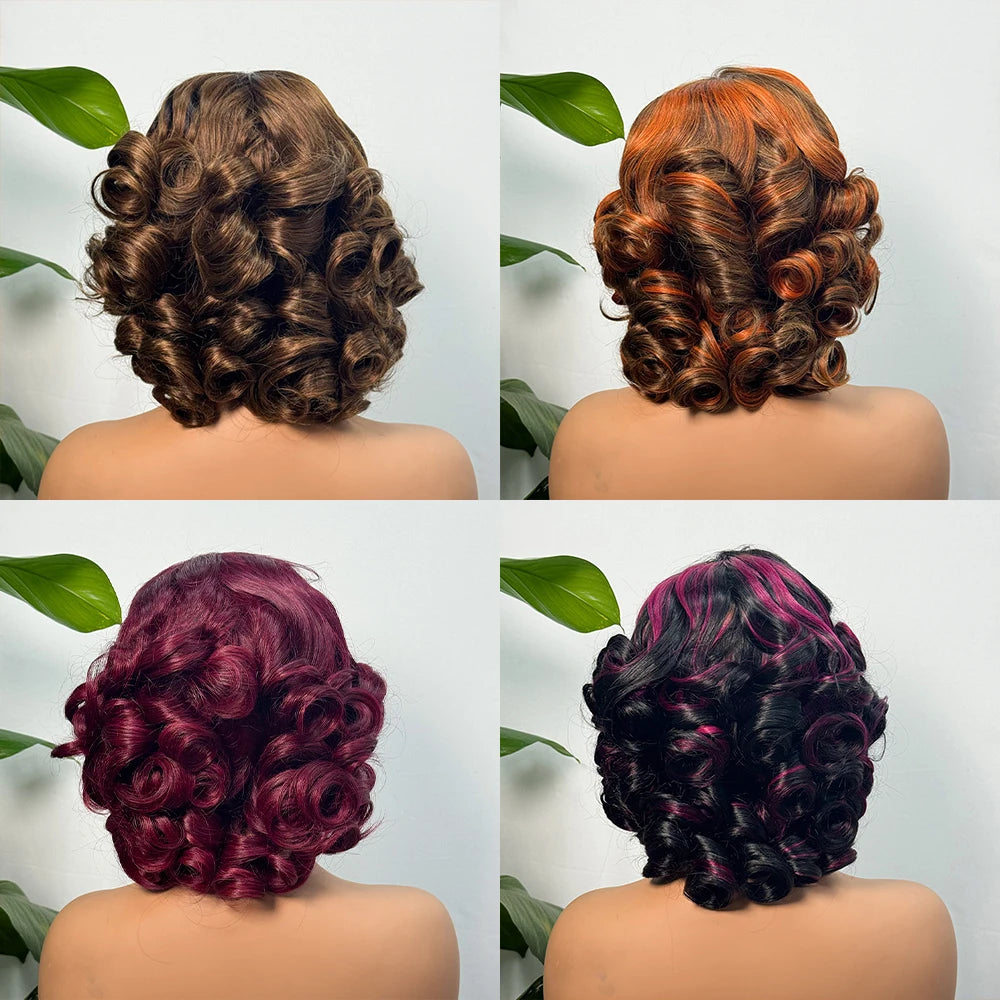 The Divine Curl — 5x5 Lace Closure Loose Bouncy Wig (Supreme Density 330%)