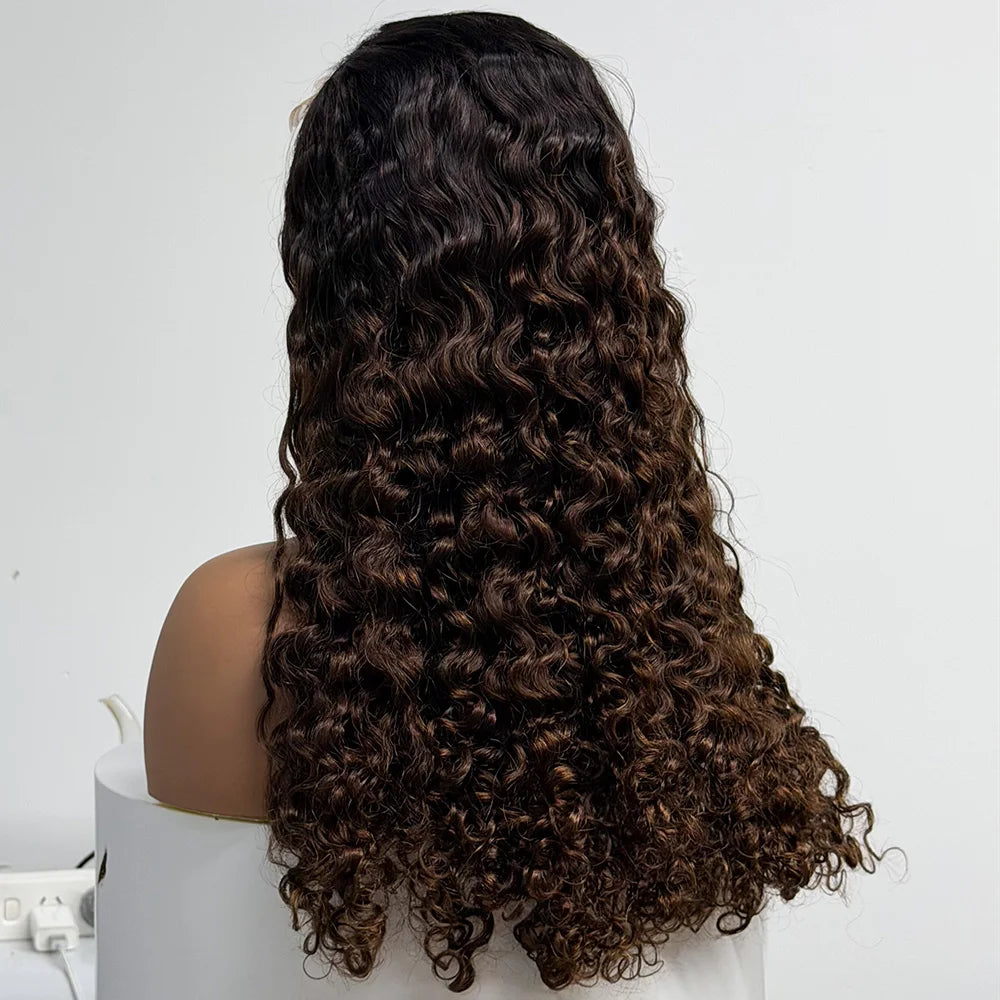 La Somptueuse Curly — Perruque 5x5 HD Lace Closure Super Curly (Densité Suprême 300%)