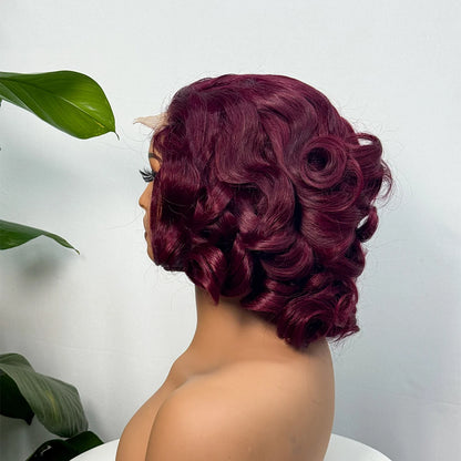 The Divine Curl — 5x5 Lace Closure Loose Bouncy Wig (Supreme Density 330%)