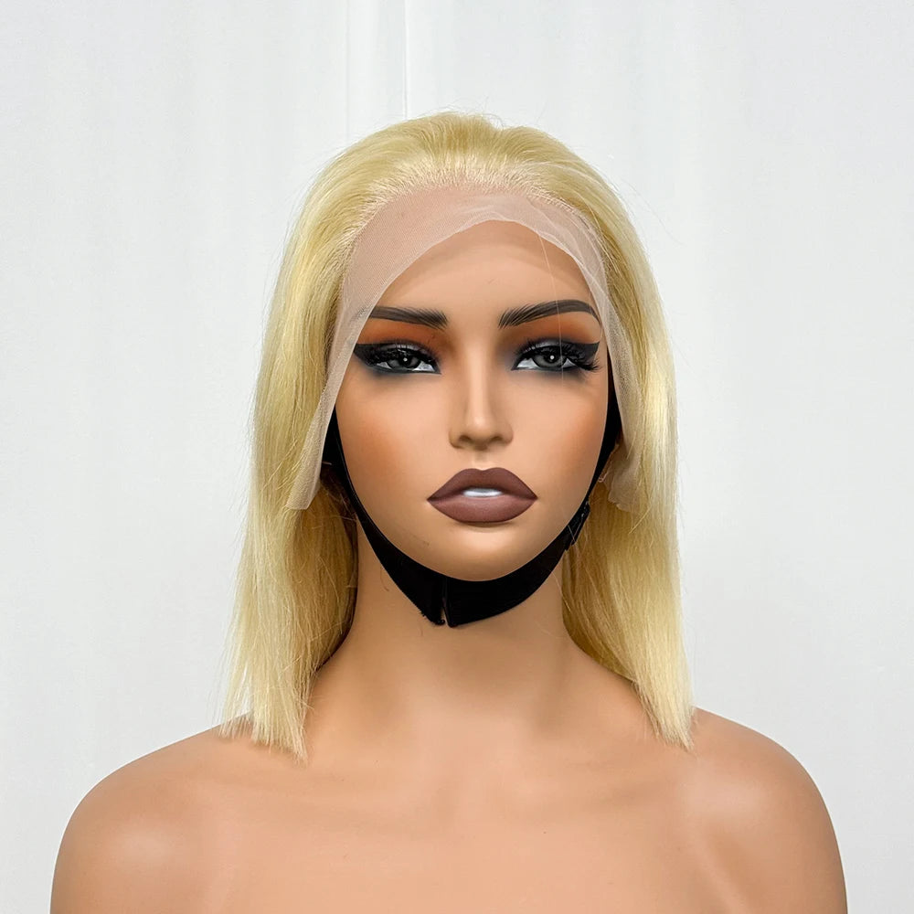 The Solar Icon — 13x4 Lace Frontal Blunt Bob Blonde #613 Wig (Supreme Density 300%)
