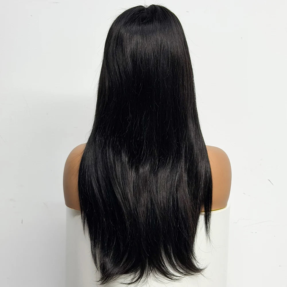 The Majestic Smooth — 4x4 Lace Closure Straight Wig (Supreme Density 280% - 22")