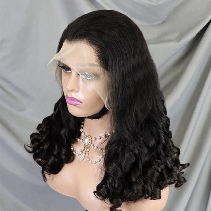 La Volcanique Fumi — Perruque 13x4 HD Lace Frontal Loose Bouncy (Densité 300%)