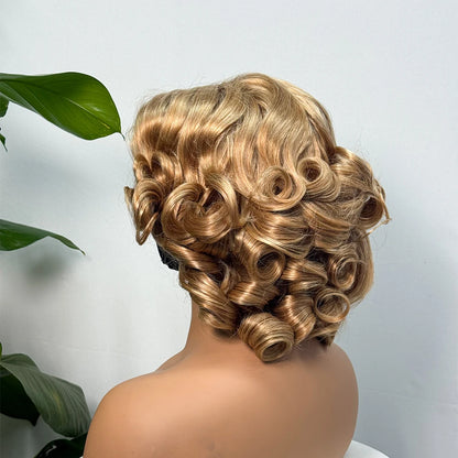 The Divine Curl — 5x5 Lace Closure Loose Bouncy Wig (Supreme Density 330%)