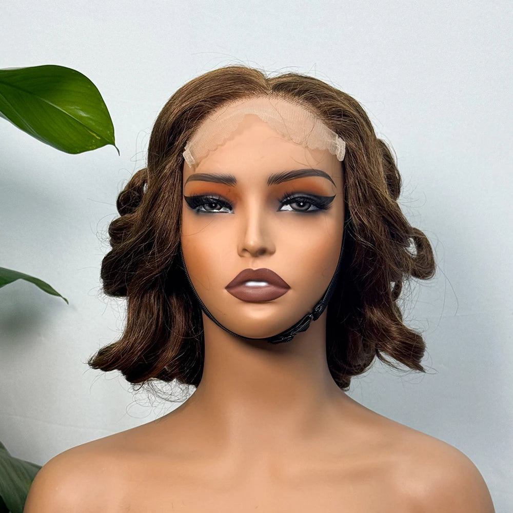The Divine Curl — 5x5 Lace Closure Loose Bouncy Wig (Supreme Density 330%)