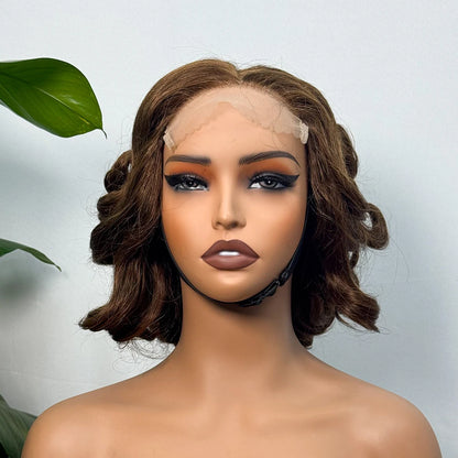 The Divine Curl — 5x5 Lace Closure Loose Bouncy Wig (Supreme Density 330%)
