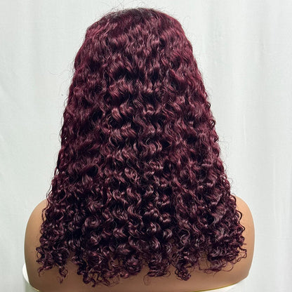 La Splendide Birmane — Perruque 5x5 Lace Closure Water Wave (Densité Suprême 300%)