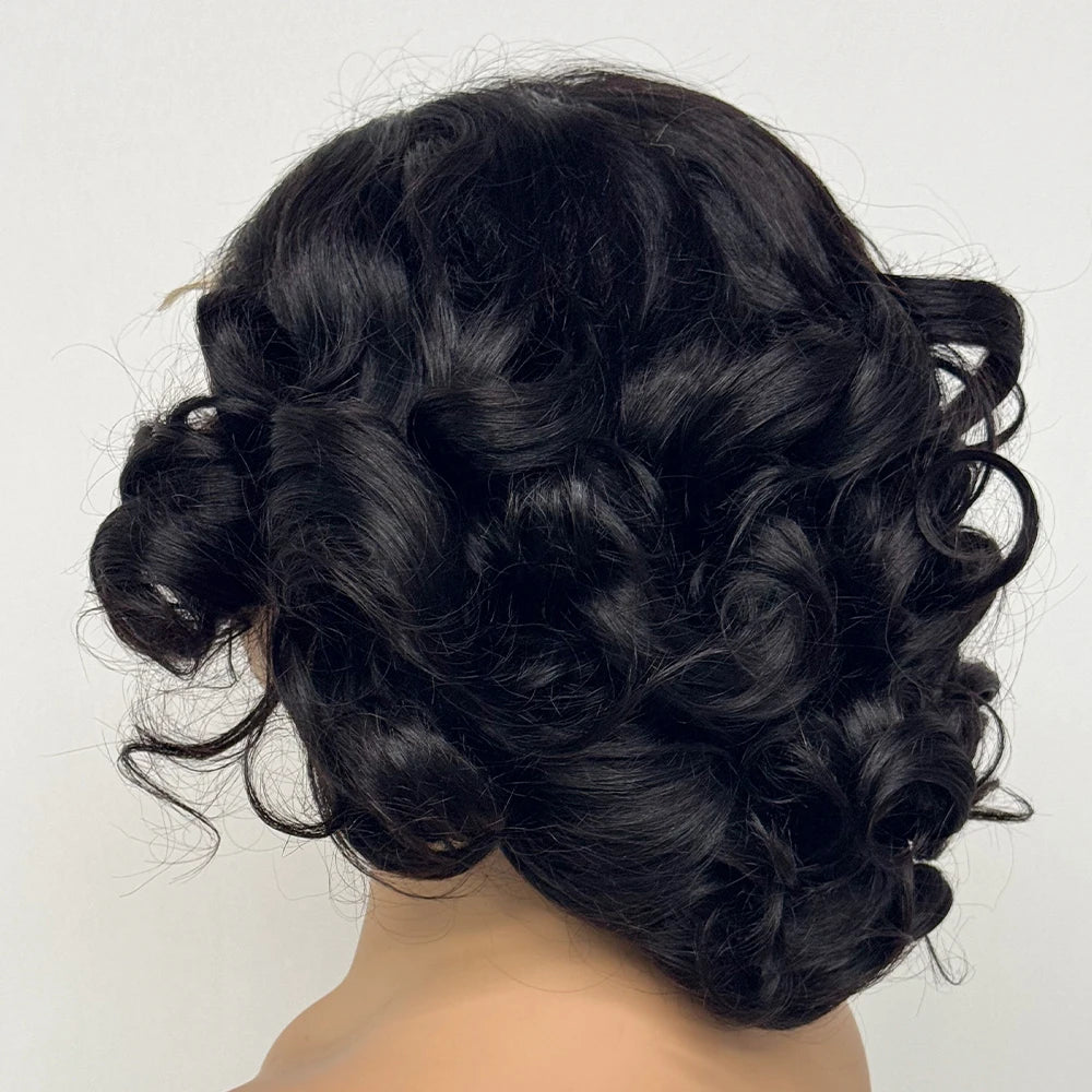 La Parisienne Bouncy — Perruque 5x5 HD Lace Closure Carré Loose Wave (Densité 250% - 14")