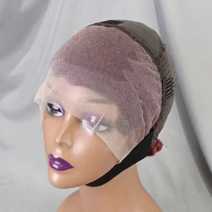 La Petite Audacieuse — Perruque 13x4 Lace Frontal Pixie Curly (Densité 180%)
