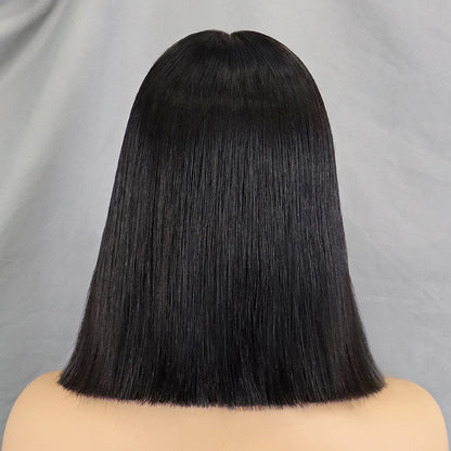 Le Carré Suprême — Perruque Bob 2x6 HD Lace Bone Straight (Densité Maximale 350%)