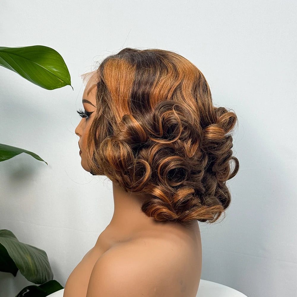 The Divine Curl — 5x5 Lace Closure Loose Bouncy Wig (Supreme Density 330%)