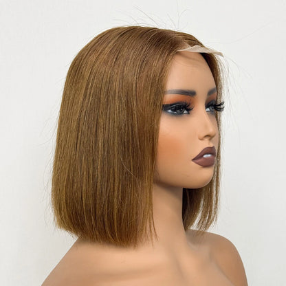 Le Carré Céleste — Perruque Bob 2x6 HD Lace Closure Bone Straight (Densité 250%)